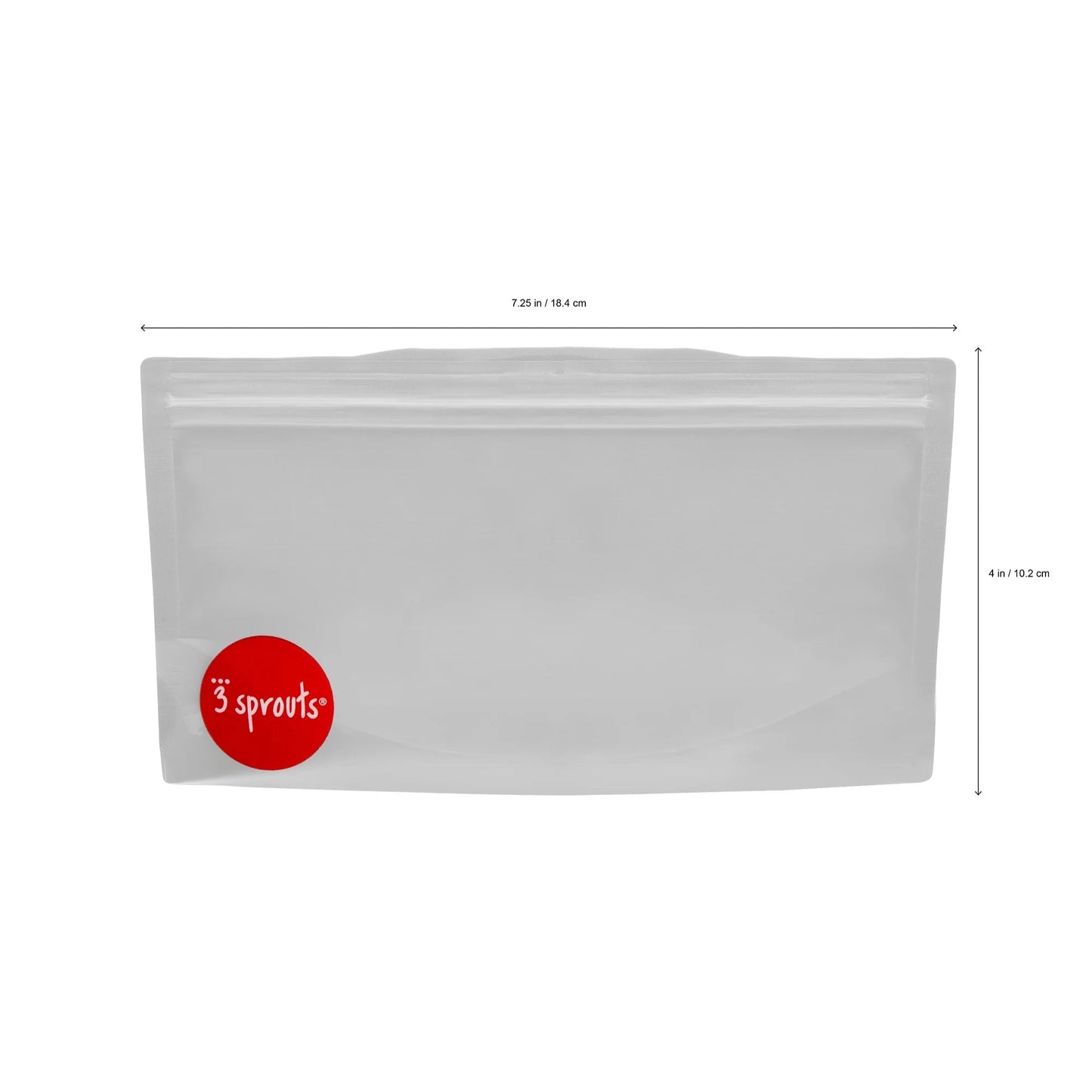 3 Sprouts Snack Bag - Orange Fox - Mama's Box LLC