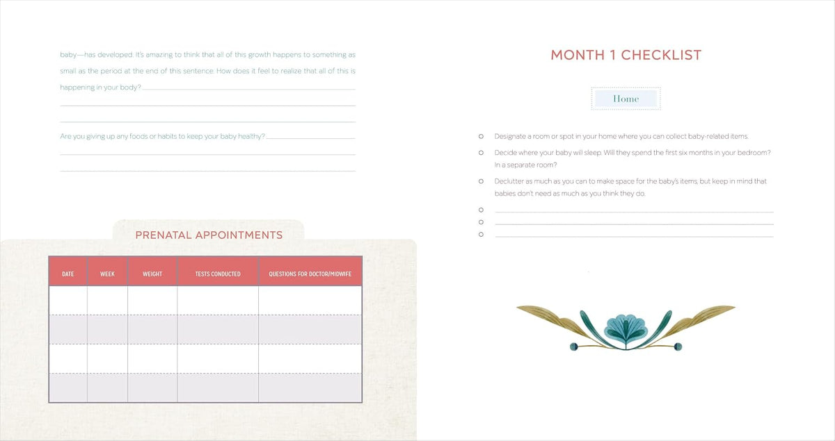 The First-Time Mom's Pregnancy Journal