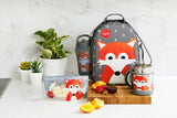 3 Sprouts Snack Bag - Orange Fox