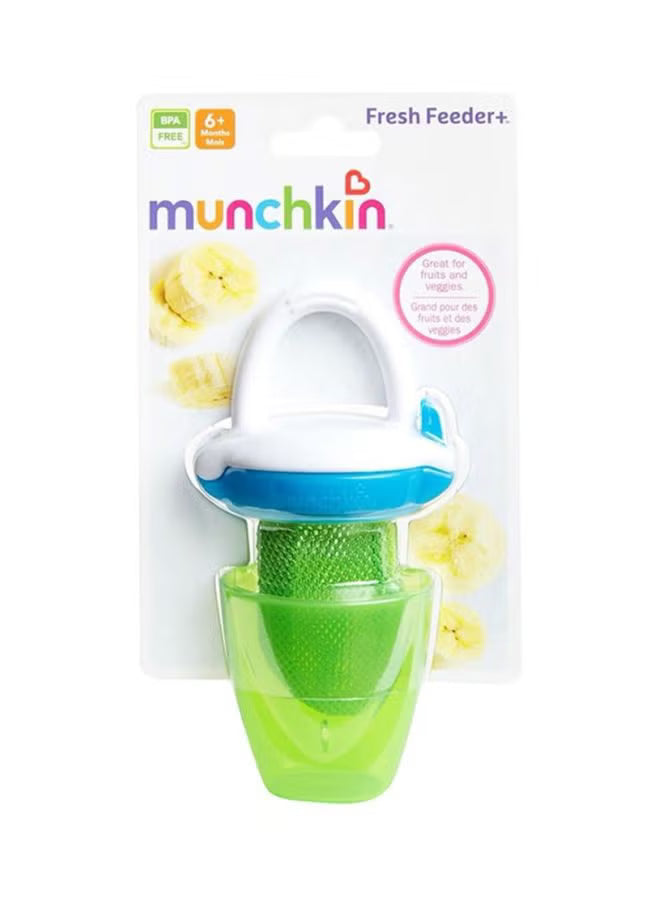 Munchkin - Deluxe Fresh Food Feeder - Blue & Green