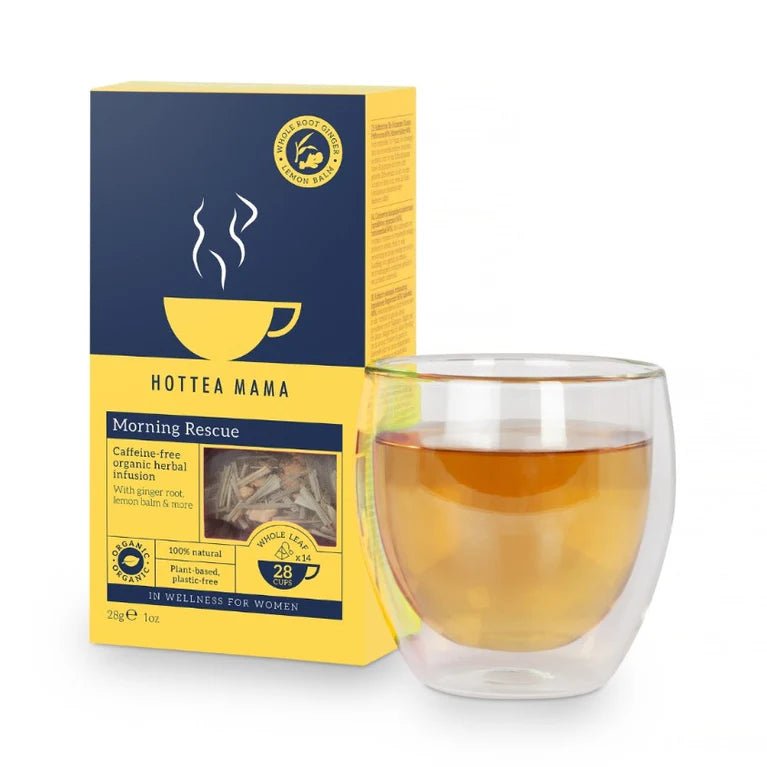 Hottea Mama Organic Morning Rescue - Morning Sickness Support and Digestion - Mama's Box LLC