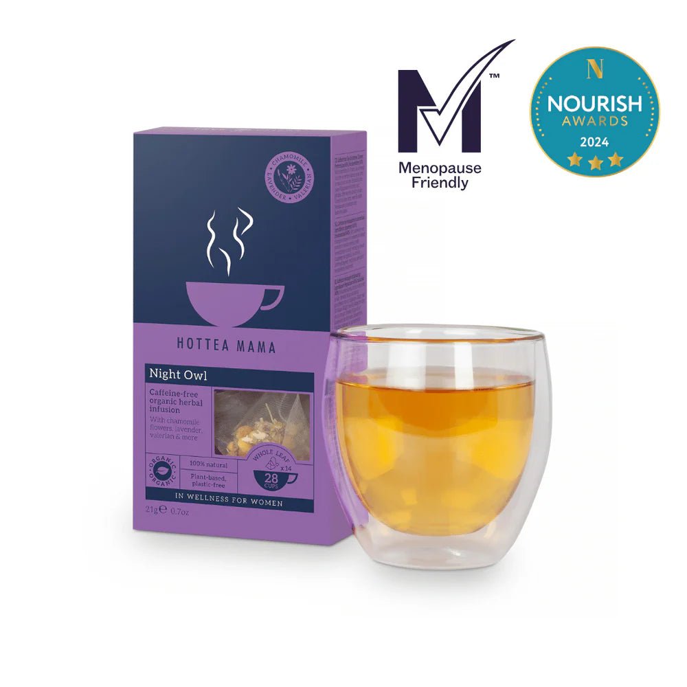 Hottea Mama Organic Night Owl - Sleep Aid and Calming Tea - Mama's Box LLC