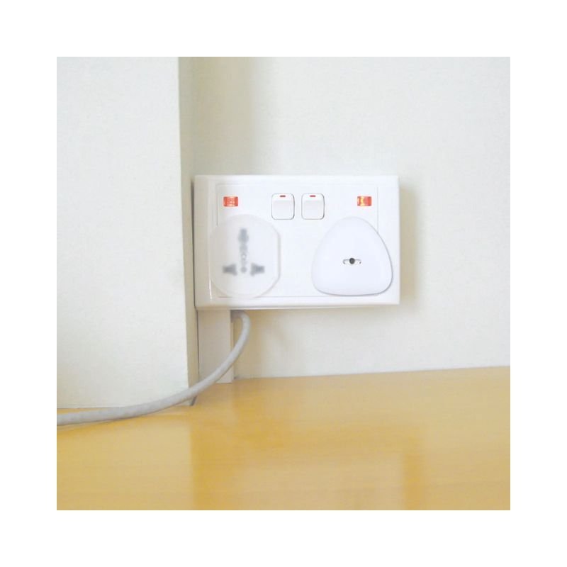 Mini Melody - Plug Protector - Pack of 6 – White - Mama's Box LLC