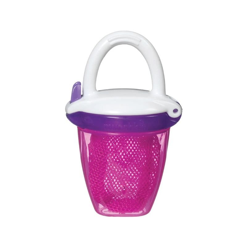 Munchkin - Deluxe Fresh Food Feeder - Pink & Purple - Mama's Box LLC