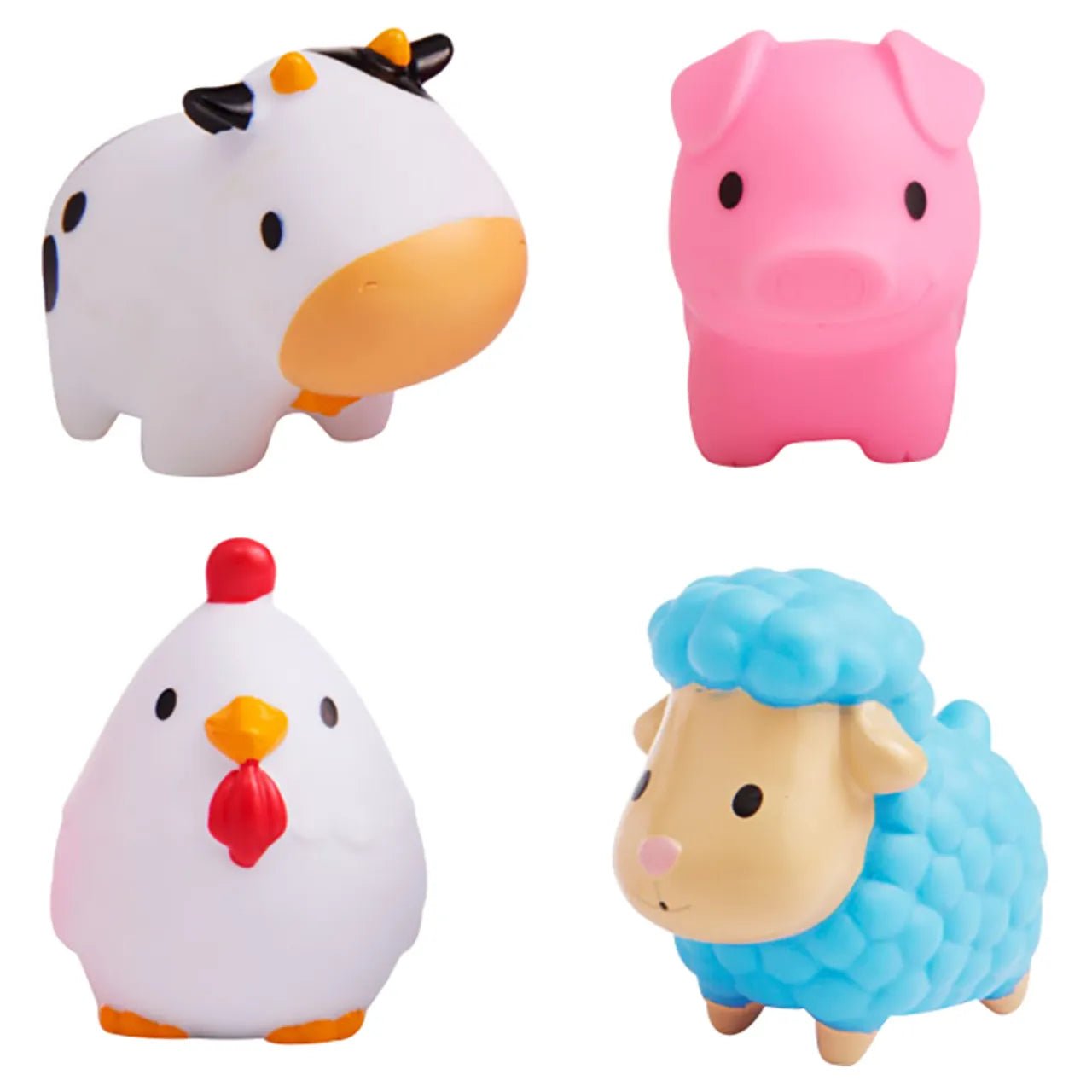 Munchkin - Farm Bath Squirters - Pack of 4 - Mama's Box LLC