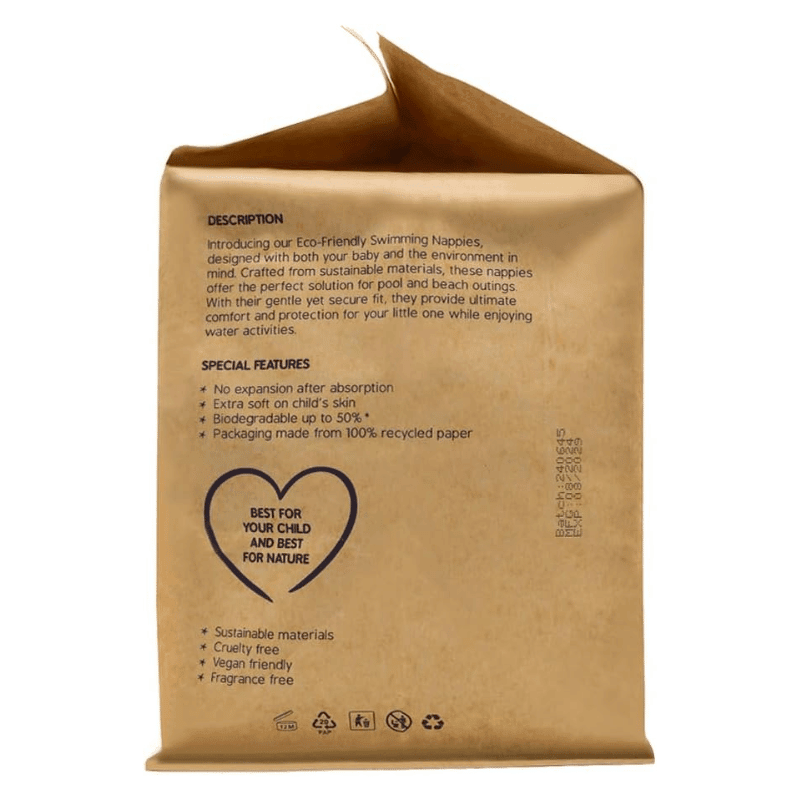 Swimming Wonders - Baby Swim Nappies - Large Size 12 - 18 Kg - Mama's Box LLC