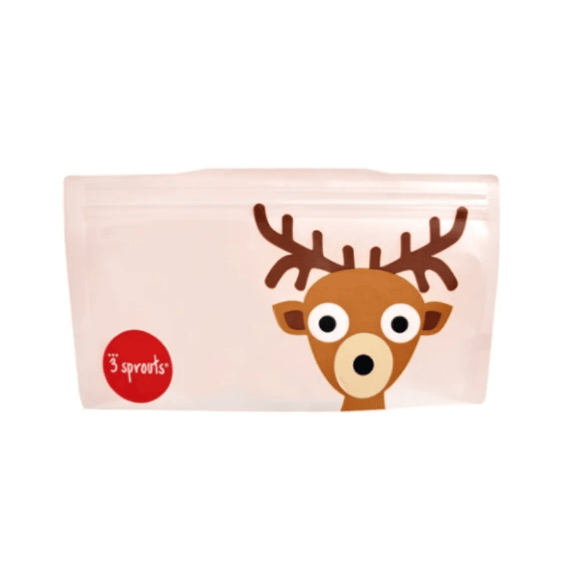 3 Sprouts Snack Bag - Deer - Mama's Box LLC