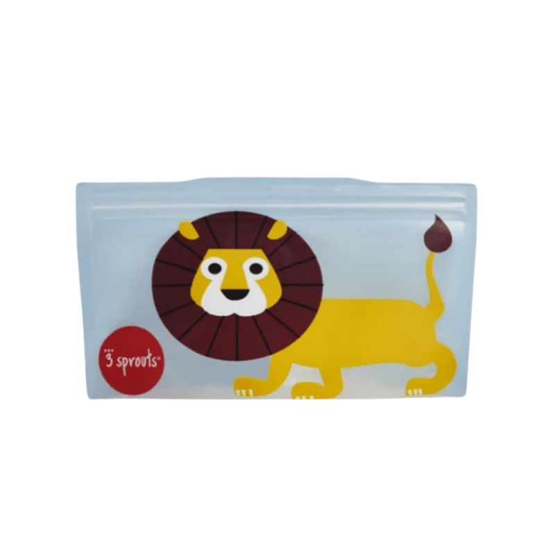 3 Sprouts Snack Bag - Yellow Lion - Mama's Box LLC