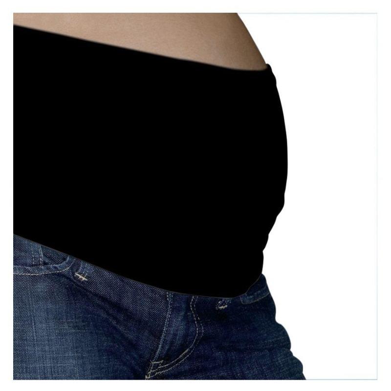 Fertile Mind Black Bando Essencial Multi Use Maternity Belly Band - Mama's Box LLC