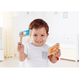 Hape Cheer-along Noisemakers - Blue - Mama's Box LLC