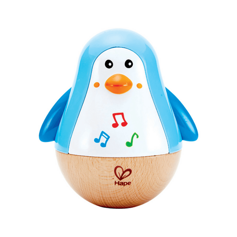 Hape Penguin Musical Wobbler - Mama's Box LLC