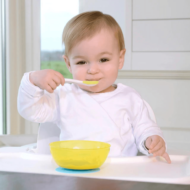 Kidsme - Stay-In-Place With Bowl Set – Lavender/ Pink - Mama's Box LLC