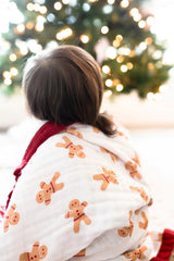 Lulujo - My First Christmas Quilt - Gingerbread Man - Mama's Box LLC