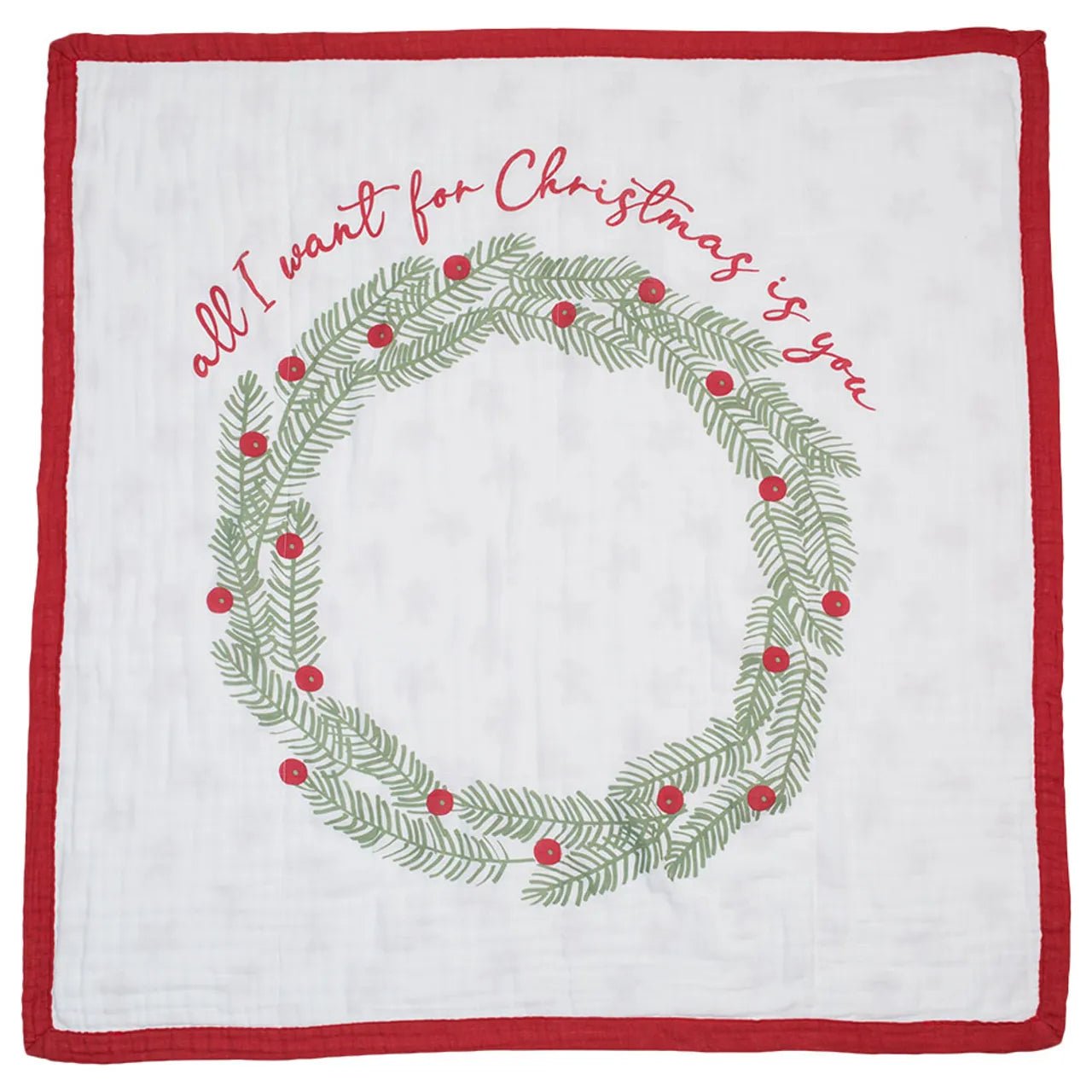 Lulujo - My First Christmas Quilt - Gingerbread Man - Mama's Box LLC