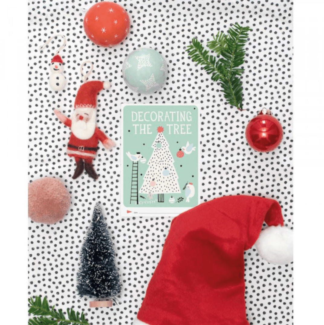 Milestone Cards - Baby First Christmas - Special Moment Booklet - Mama's Box LLC