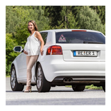 MommyLine Car Sign Pregnant Woman - More safety for mum and baby - Mama's Box LLC