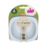 NIP Eco Green Feeding Bowl Blue - Mama's Box LLC