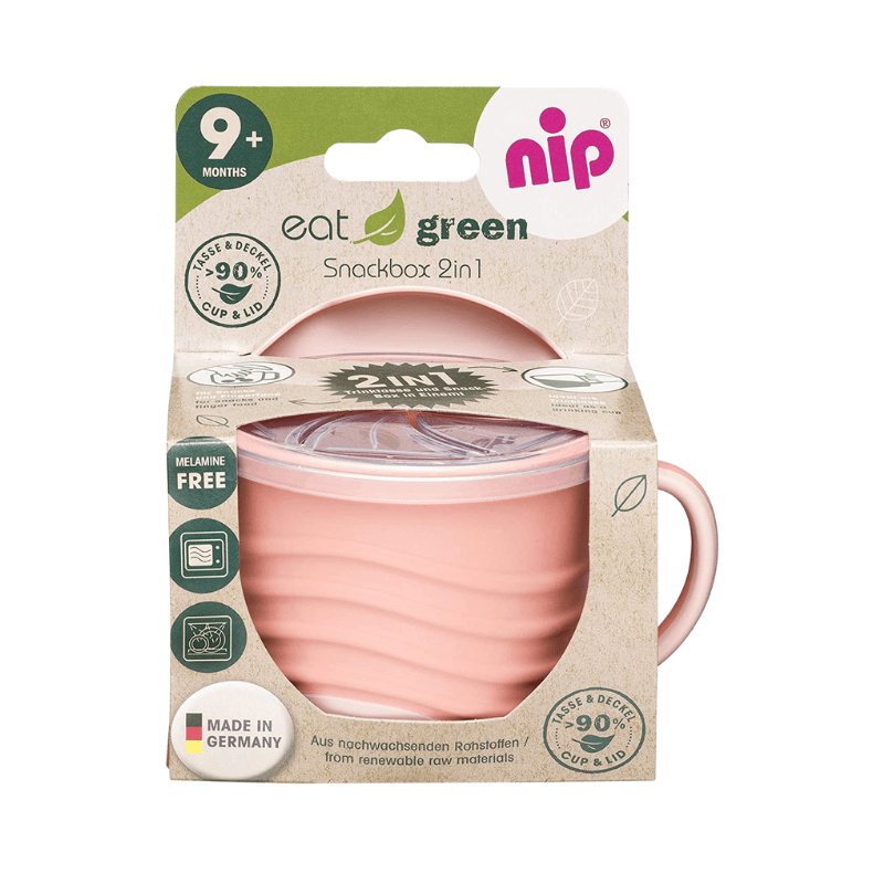 NIP Eco Green Snack Box Pink - Mama's Box LLC