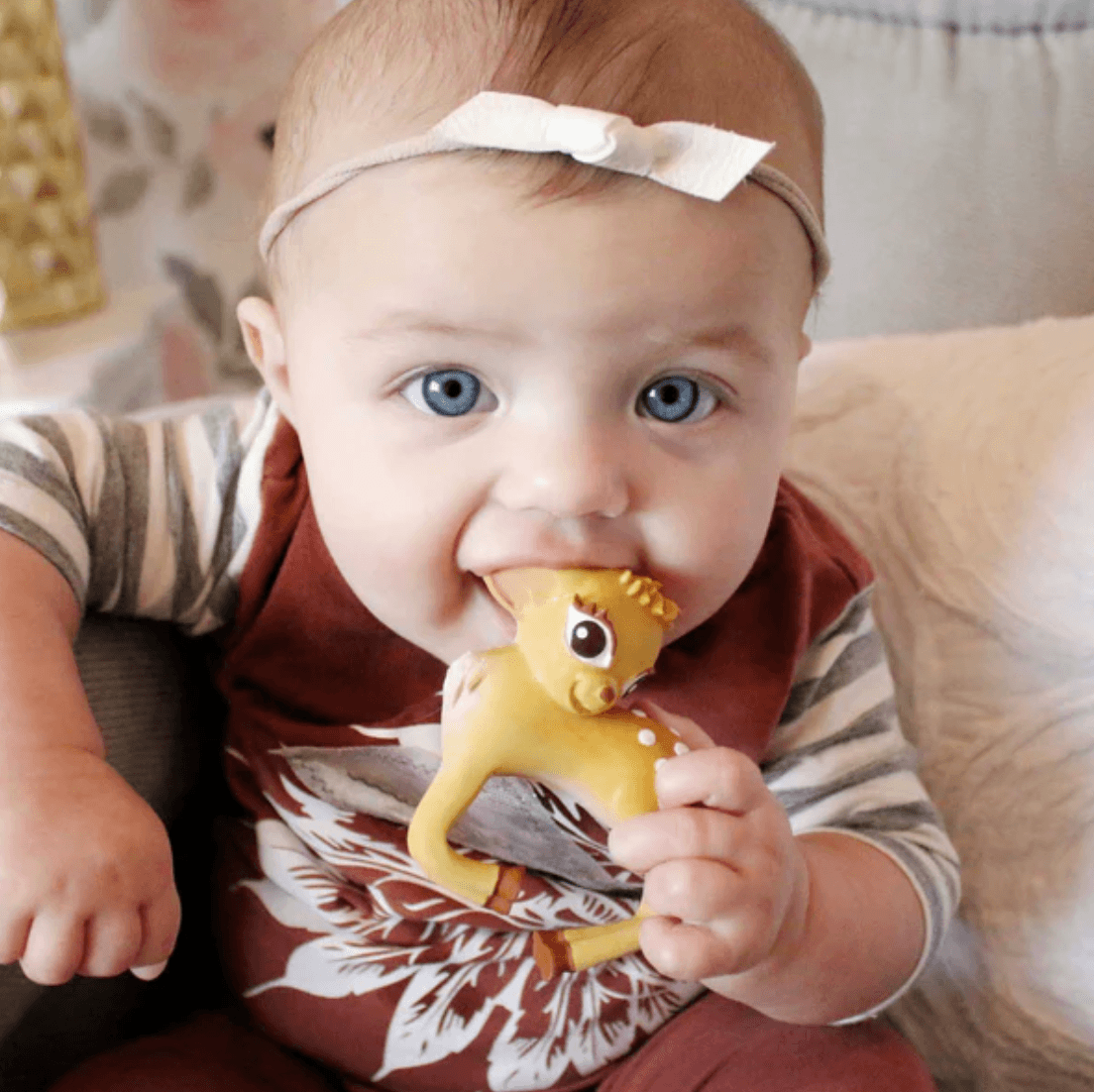 Olive the Deer Chewable Bracelet by Oli and Carol - Mama's Box LLC