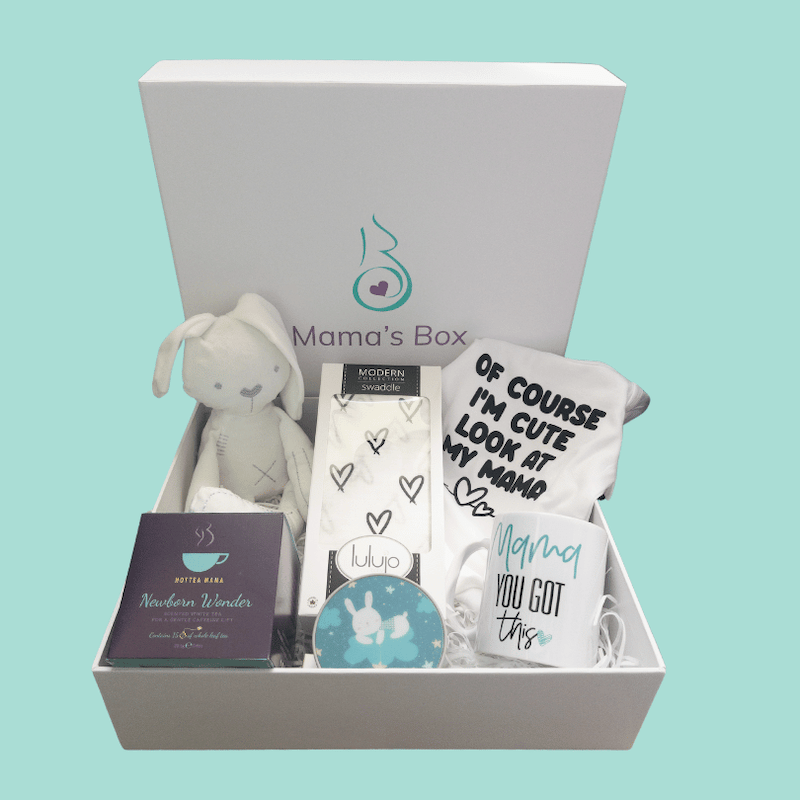 Welcome to the World Gift Box (Boy) by Mama’s Box – The perfect gift for Baby Showers and newborn arrival - Mama's Box LLC