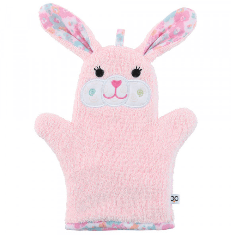 Zoocchini - Baby Bath Mitt - Beatrice the Bunny - Mama's Box LLC