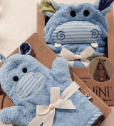 Zoocchini - Baby Bath Mitt - Henry The Hippo - Mama's Box LLC