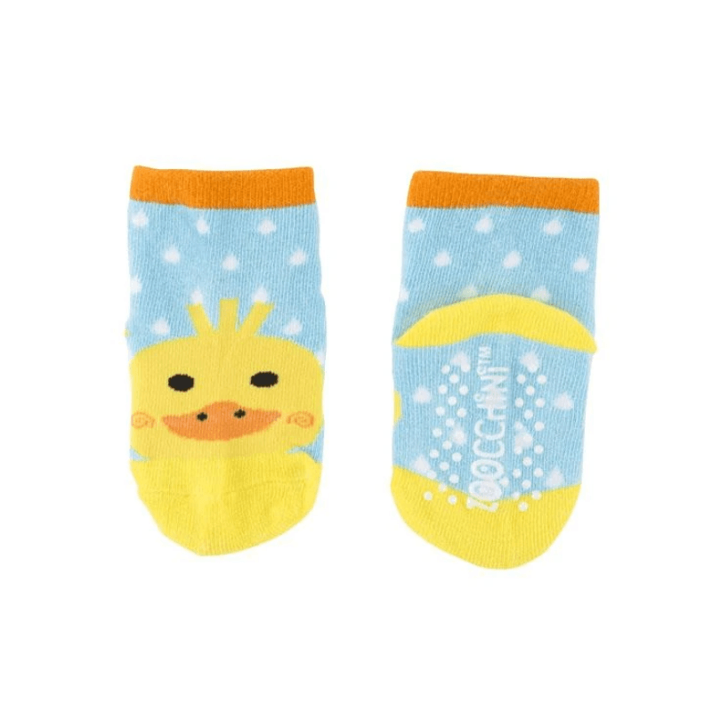 Zoocchini Confort Crawler Babies Legging and Sock Set - Puddles the Duck 6M-12M - Mama's Box LLC